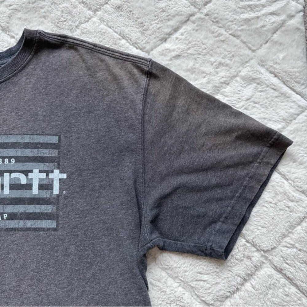 Carhartt | Relaxed Fit Lubbock Flag Graphic Short Sleeve T-Shirt | Size Large - Picture 6 of 11